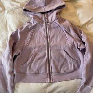 lululemon athletica Lavender Zip-Up Hoodie